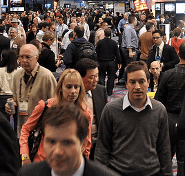 Crowd at Consumer Electronics Show