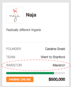 Naja raising money on AngelList