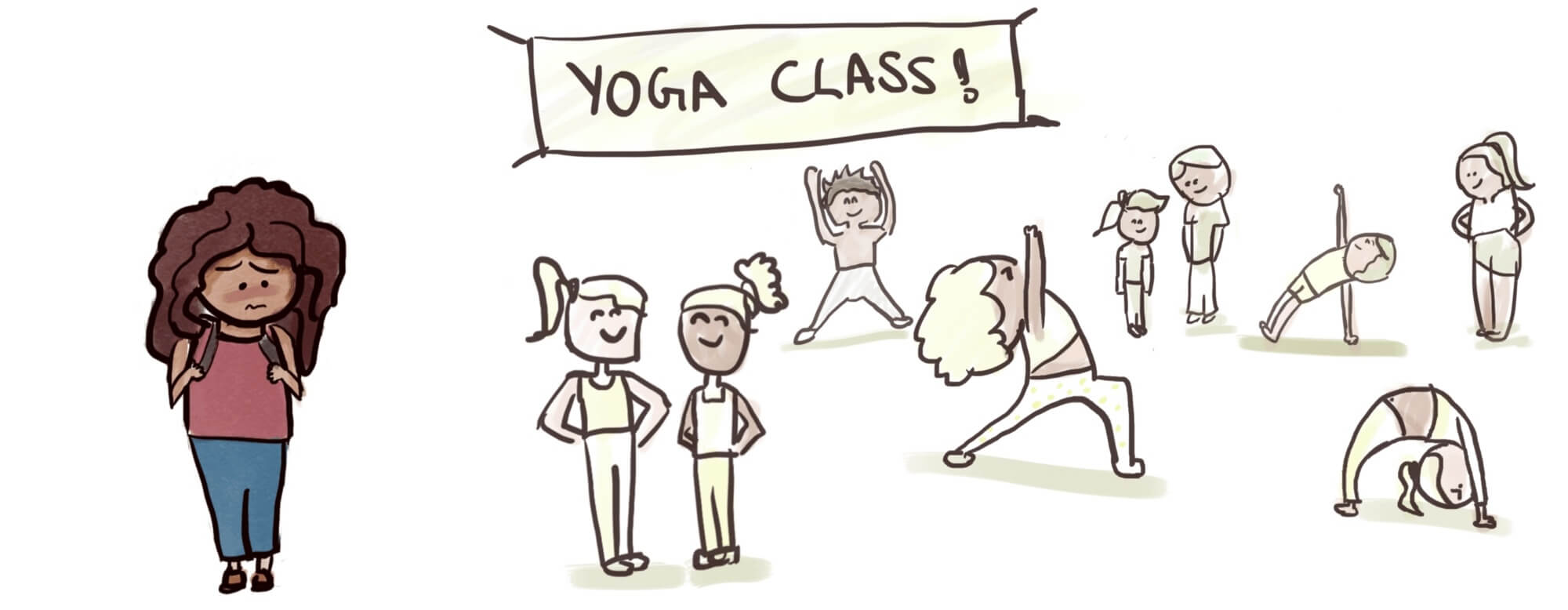 Confirmation bias in the yoga class