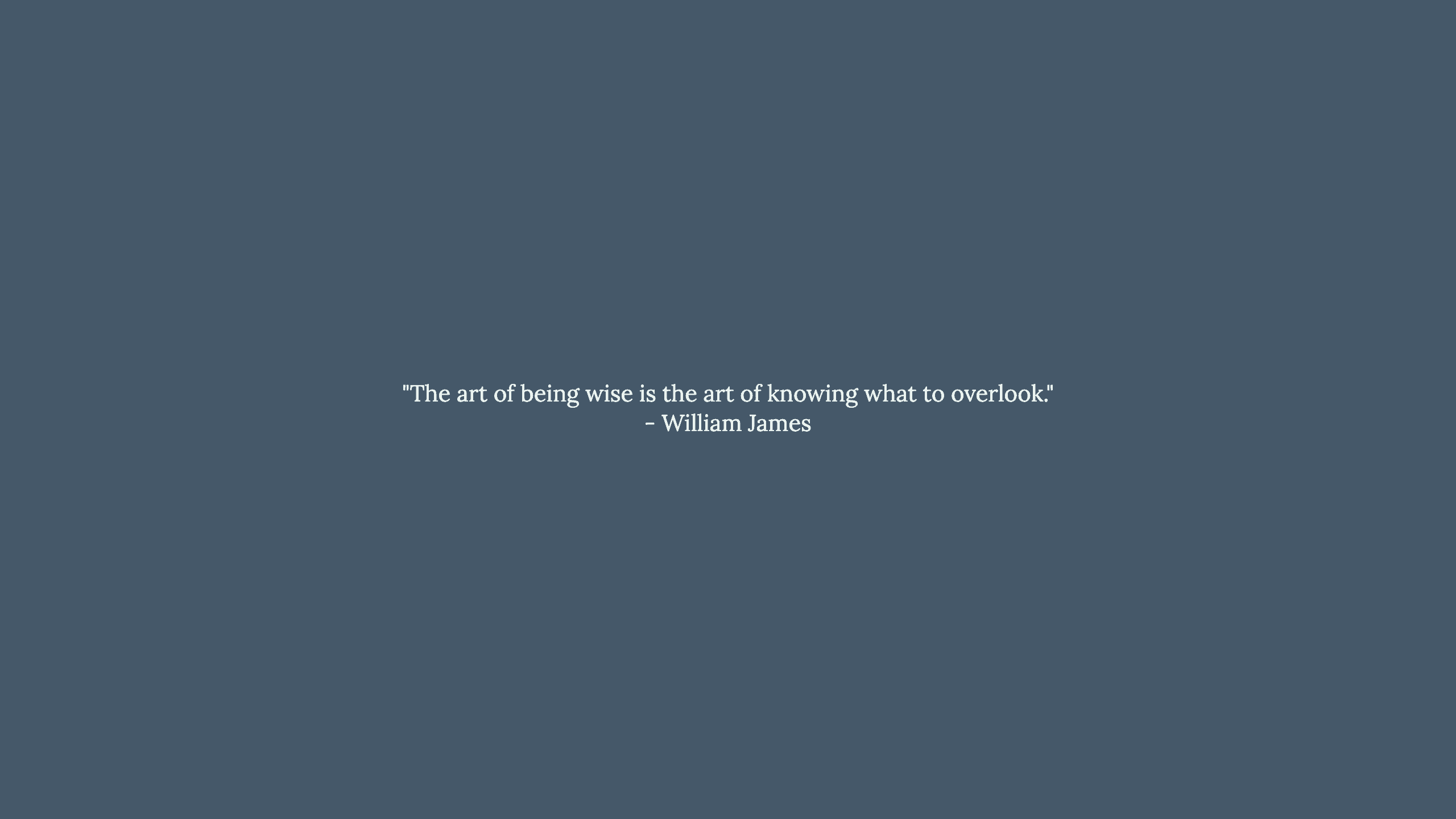 William James