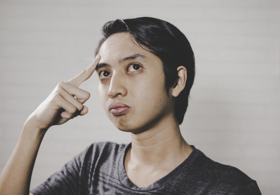 do-and-dont Man thinking about how to go about becoming more self-aware