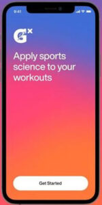 Gx App cover screenshot offering to apply sports science to workouts
