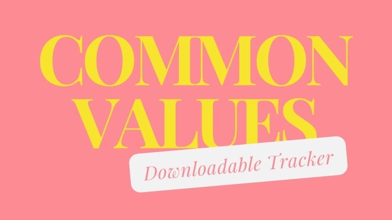 Common Values Tracker
